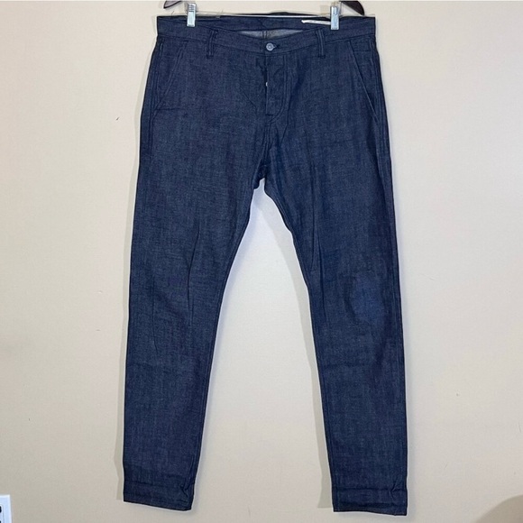 Rogue Territory Relaxed Taper 6-Pocket Button Fly Denim Jeans - Men's Size 36*35